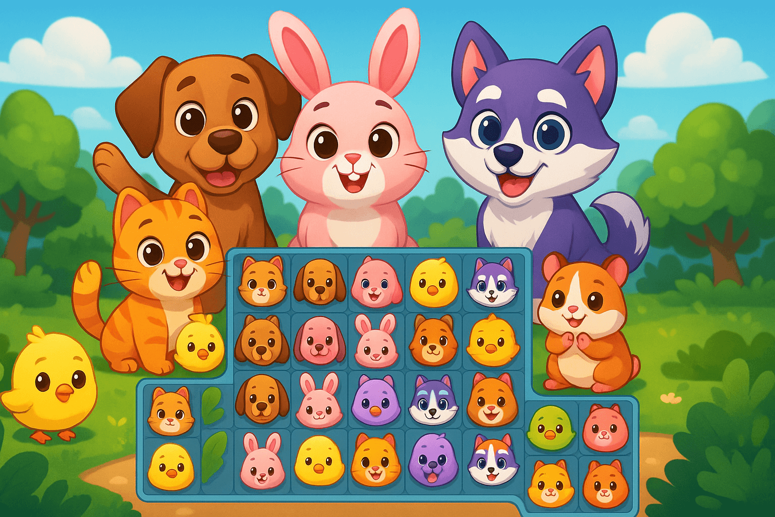 Paws & Puzzles Game Cover